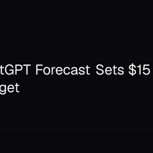 XRP ChatGPT Forecast Sets $15 Bull-Case Target