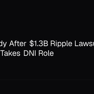 XRP Steady After $1.3B Ripple Lawsuit Architect Takes DNI Role