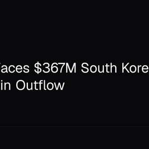 Bitcoin Faces $367M South Korea Stablecoin Outflow
