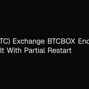 Bitcoin (BTC) Exchange BTCBOX Ends 6-Month Halt With Partial Restart