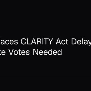 Bitcoin Faces CLARITY Act Delay With 60 Senate Votes Needed