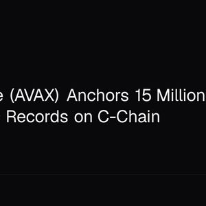 Avalanche (AVAX) Anchors 15 Million Kenyan Academic Records on C-Chain