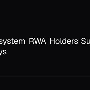 XRP Ecosystem RWA Holders Surge 25% in 30 Days