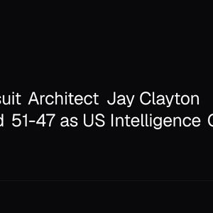 XRP Lawsuit Architect Jay Clayton Confirmed 51-47 as US Intelligence Chief