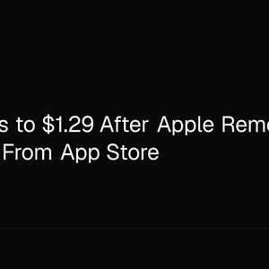 Gram Falls to $1.29 After Apple Removes Telegram From App Store