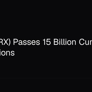 TRON (TRX) Passes 15 Billion Cumulative Transactions