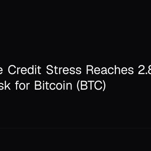 US Private Credit Stress Reaches 2.8%, Posing Risk for Bitcoin (BTC)