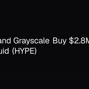 Bitwise and Grayscale Buy $2.8M in Hyperliquid (HYPE)
