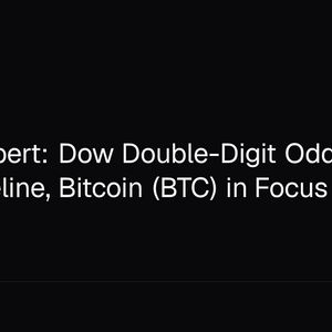 Mark Hulbert: Dow Double-Digit Odds Stay at 49% Baseline, Bitcoin (BTC) in Focus