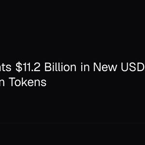 Circle Mints $11.2 Billion in New USDC, Supply Up 1 Billion Tokens