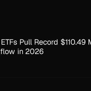 Spot XRP ETFs Pull Record $110.49 Million Weekly Inflow in 2026
