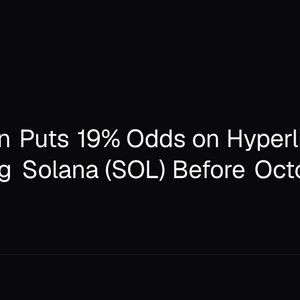 predict.fun Puts 19% Odds on Hyperliquid Overtaking Solana (SOL) Before October