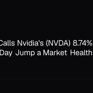 Tom Lee Calls Nvidia's (NVDA) 8.74% Earnings-Day Jump a Market Health Signal