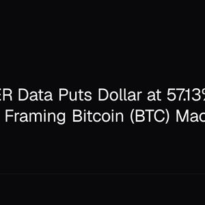 IMF COFER Data Puts Dollar at 57.13% of Reserves, Framing Bitcoin (BTC) Macro