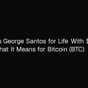 Kalshi Bans George Santos for Life With $71,356 Penalty: What It Means for Bitcoin (BTC)