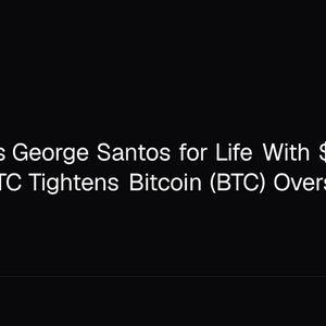 Kalshi Bans George Santos for Life With $71,356 Fine as CFTC Tightens Bitcoin (BTC) Oversight