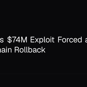 Tectonic's $74M Exploit Forced a Cronos (CRO) Chain Rollback