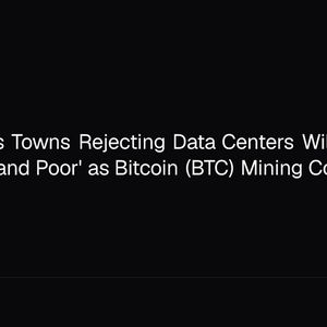 Trump Warns Towns Rejecting Data Centers Will Go 'Backwards and Poor' as Bitcoin (BTC) Mining Competes for Grid