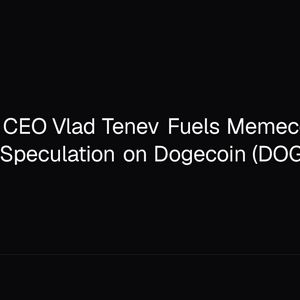 Robinhood CEO Vlad Tenev Fuels Memecoin Expansion Speculation on Dogecoin (DOGE)-Listed Platform
