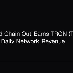 Robinhood Chain Out-Earns TRON (TRX) With $4.01M in Daily Network Revenue