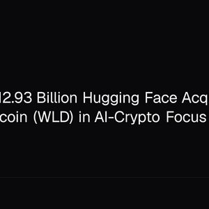 NVIDIA's $12.93 Billion Hugging Face Acquisition Puts Worldcoin (WLD) in AI-Crypto Focus