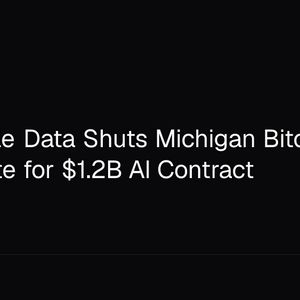 Hyperscale Data Shuts Michigan Bitcoin (BTC) Mining Site for $1.2B AI Contract