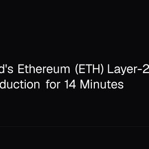 Robinhood's Ethereum (ETH) Layer-2 Halts Block Production for 14 Minutes