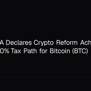 Japan's FSA Declares Crypto Reform Achieved, Setting a 20% Tax Path for Bitcoin (BTC)