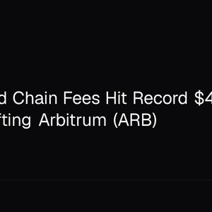 Robinhood Chain Fees Hit Record $4.45 Million, Lifting Arbitrum (ARB)