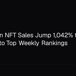 BNB Chain NFT Sales Jump 1,042% to $32.75M to Top Weekly Rankings