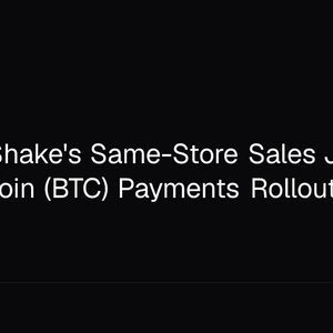 Steak 'n Shake's Same-Store Sales Jump 19% After Bitcoin (BTC) Payments Rollout