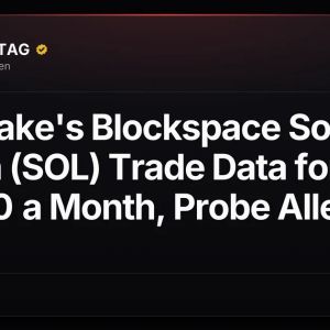 Everstake's Blockspace Sold Solana (SOL) Trade Data for $4,000 a Month, Probe Alleges