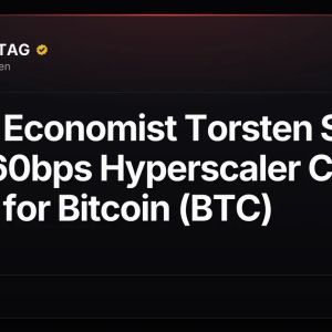 Apollo Economist Torsten Slok Flags 60bps Hyperscaler Credit Stress for Bitcoin (BTC)