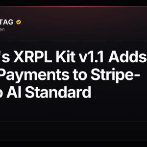 Ripple's XRPL Kit v1.1 Adds XRP (XRP) Payments to Stripe-Tempo AI Standard