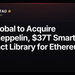 S&P Global to Acquire OpenZeppelin, $37T Smart Contract Library for Ethereum (ETH)