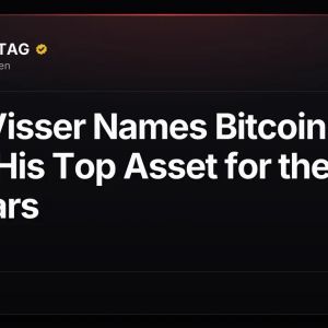 Jordi Visser Names Bitcoin (BTC) His Top Asset for the Next 30 Years