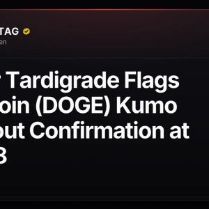 Trader Tardigrade Flags Dogecoin (DOGE) Kumo Breakout Confirmation at $0.088