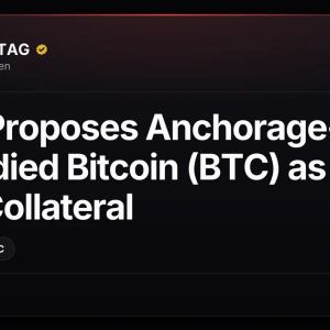 Aave Proposes Anchorage-Custodied Bitcoin (BTC) as V4 Loan Collateral