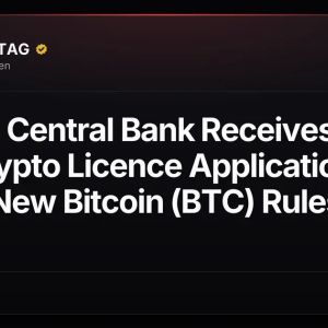 Brazil's Central Bank Receives Only Five Crypto Licence Applications Under New Bitcoin (BTC) Rules