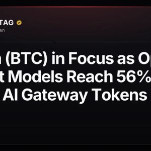 Bitcoin (BTC) in Focus as Open-Weight Models Reach 56% of Vercel AI Gateway Tokens