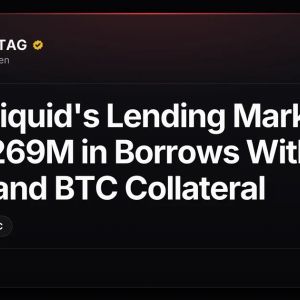 Hyperliquid's Lending Market Hits $269M in Borrows With HYPE and BTC Collateral