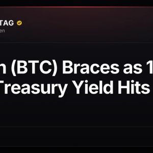 Bitcoin (BTC) Braces as 10-Year Treasury Yield Hits 5%