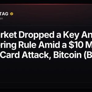 Polymarket Dropped a Key Anti-Laundering Rule Amid a $10 Million Stolen-Card Attack, Bitcoin (BTC) in Focus