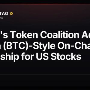 Bullish's Token Coalition Adopts Bitcoin (BTC)-Style On-Chain Ownership for US Stocks