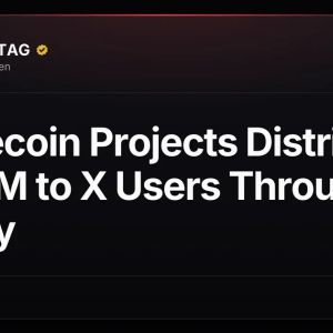 Memecoin Projects Distribute $1.44M to X Users Through X Money