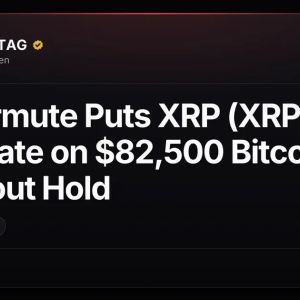 Wintermute Puts XRP (XRP) Rally Fate on $82,500 Bitcoin Breakout Hold