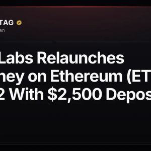 Aztec Labs Relaunches zk.money on Ethereum (ETH) Layer 2 With $2,500 Deposit Cap
