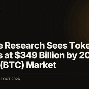 Binance Research Sees Tokenized Equities at $349 Billion by 2030 in Bitcoin (BTC) Market