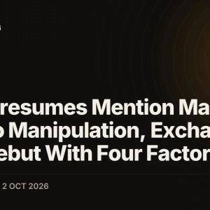 CFTC Presumes Mention Markets Open to Manipulation, Exchanges Must Rebut With Four Factors