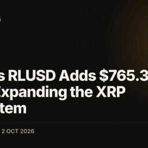 Ripple's RLUSD Adds $765.3 Million in Q3, Expanding the XRP Ecosystem